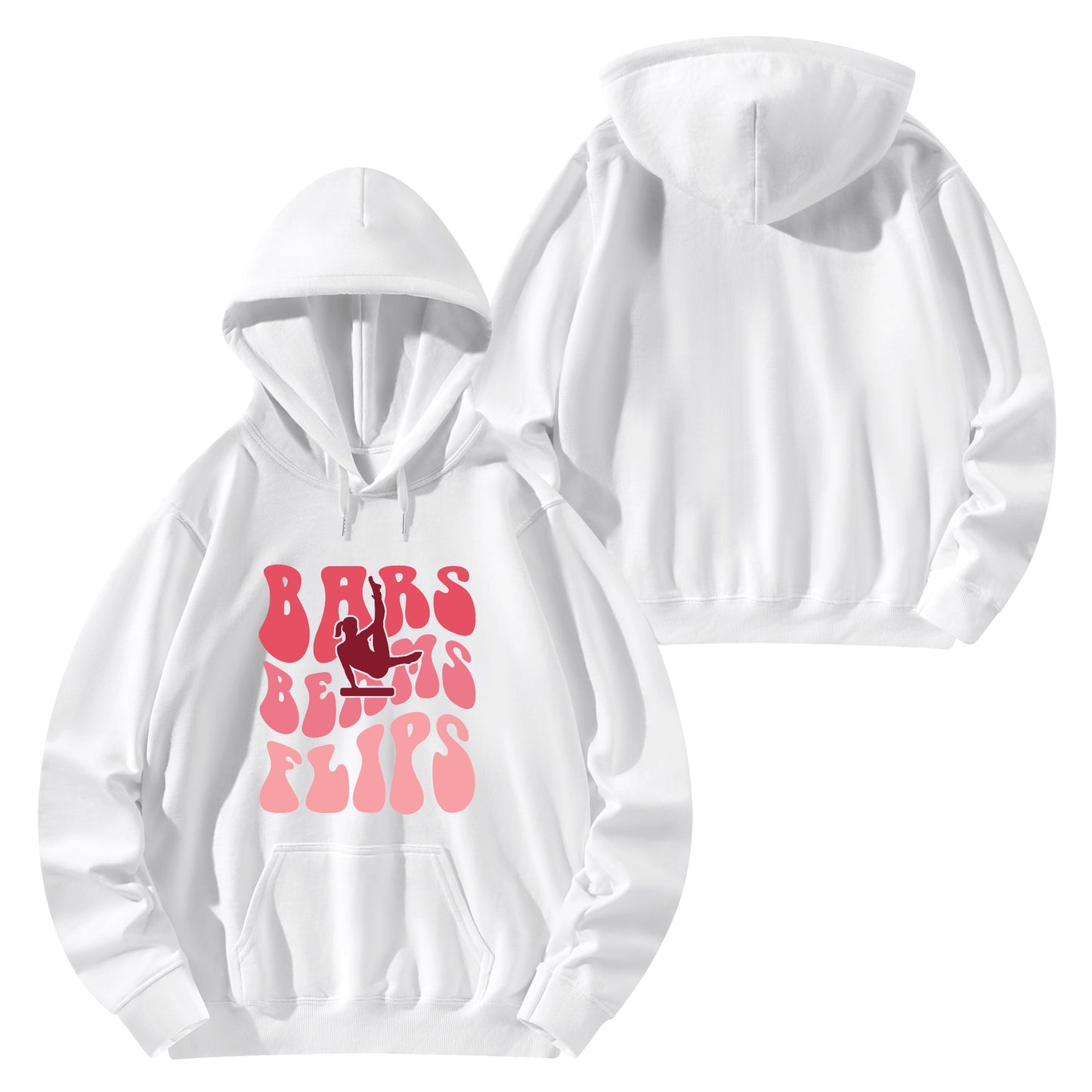 Bars Beams Flips / Unisex Cotton Hoodie