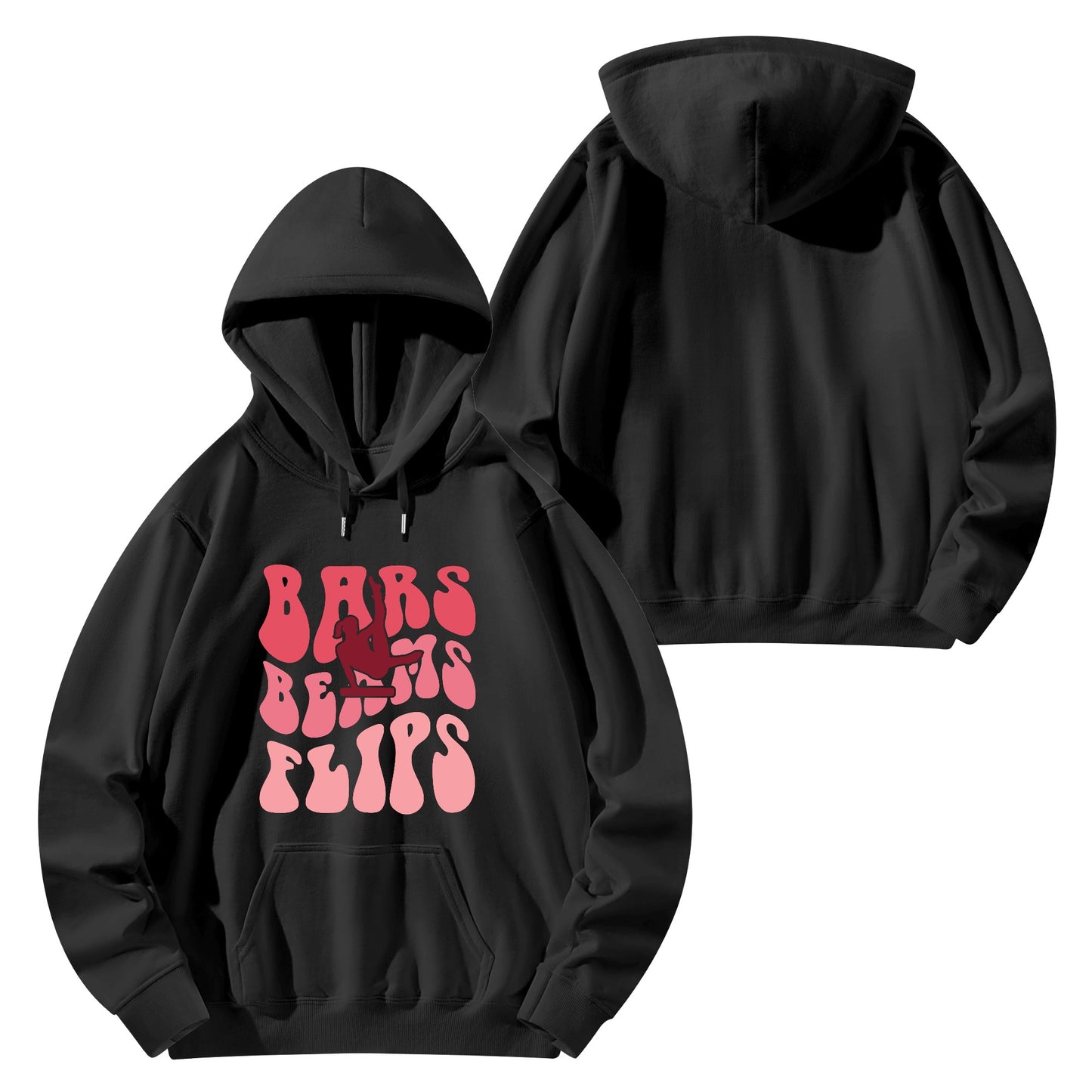 Bars Beams Flips / Unisex Cotton Hoodie