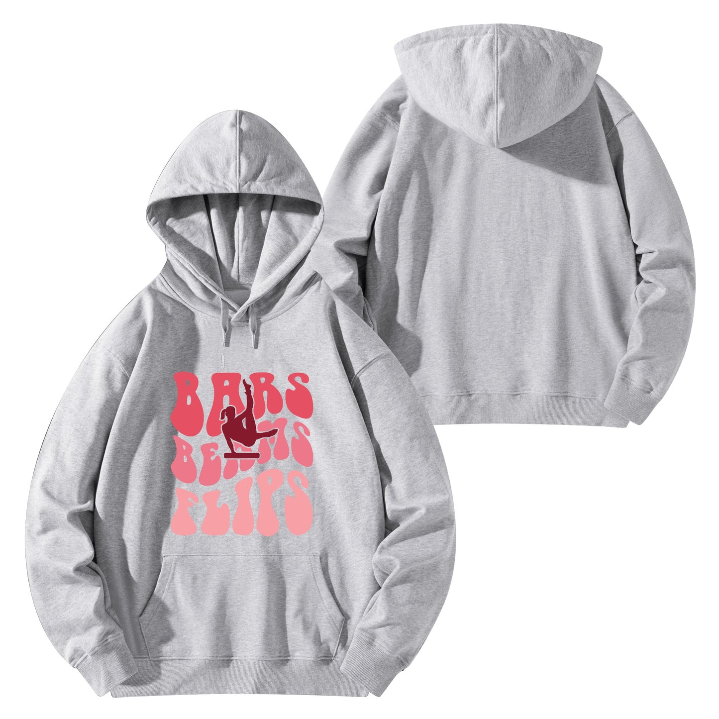 Bars Beams Flips / Unisex Cotton Hoodie