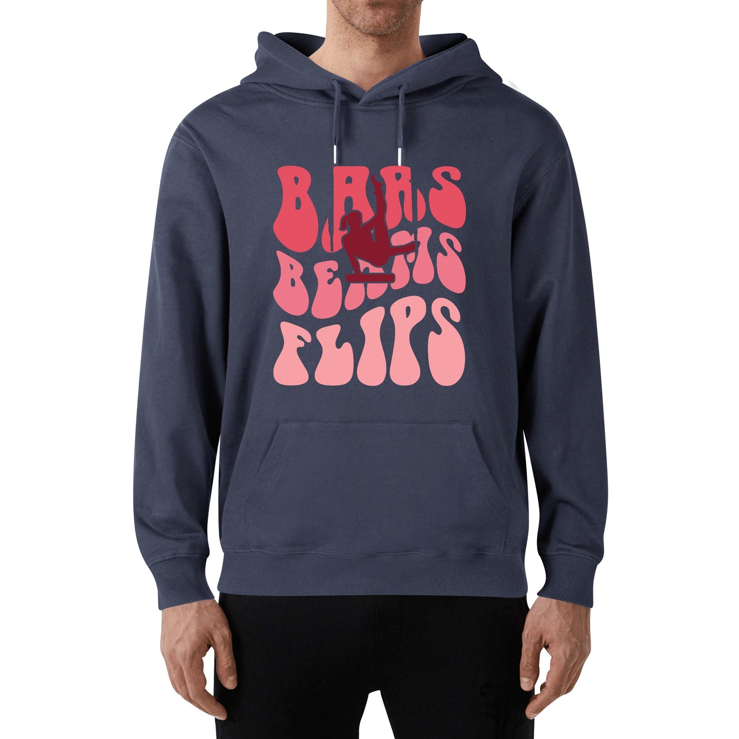 Bars Beams Flips / Unisex Cotton Hoodie