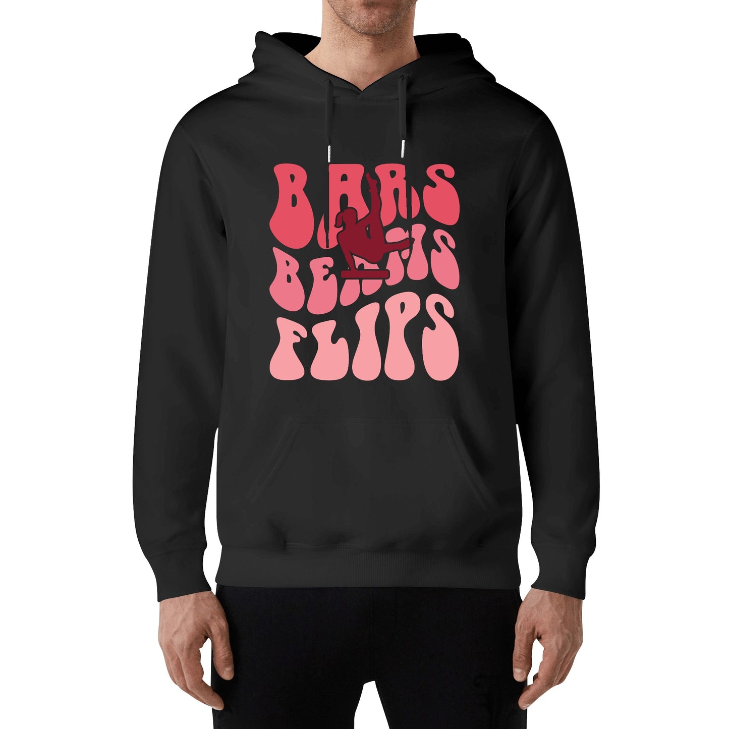 Bars Beams Flips / Unisex Cotton Hoodie