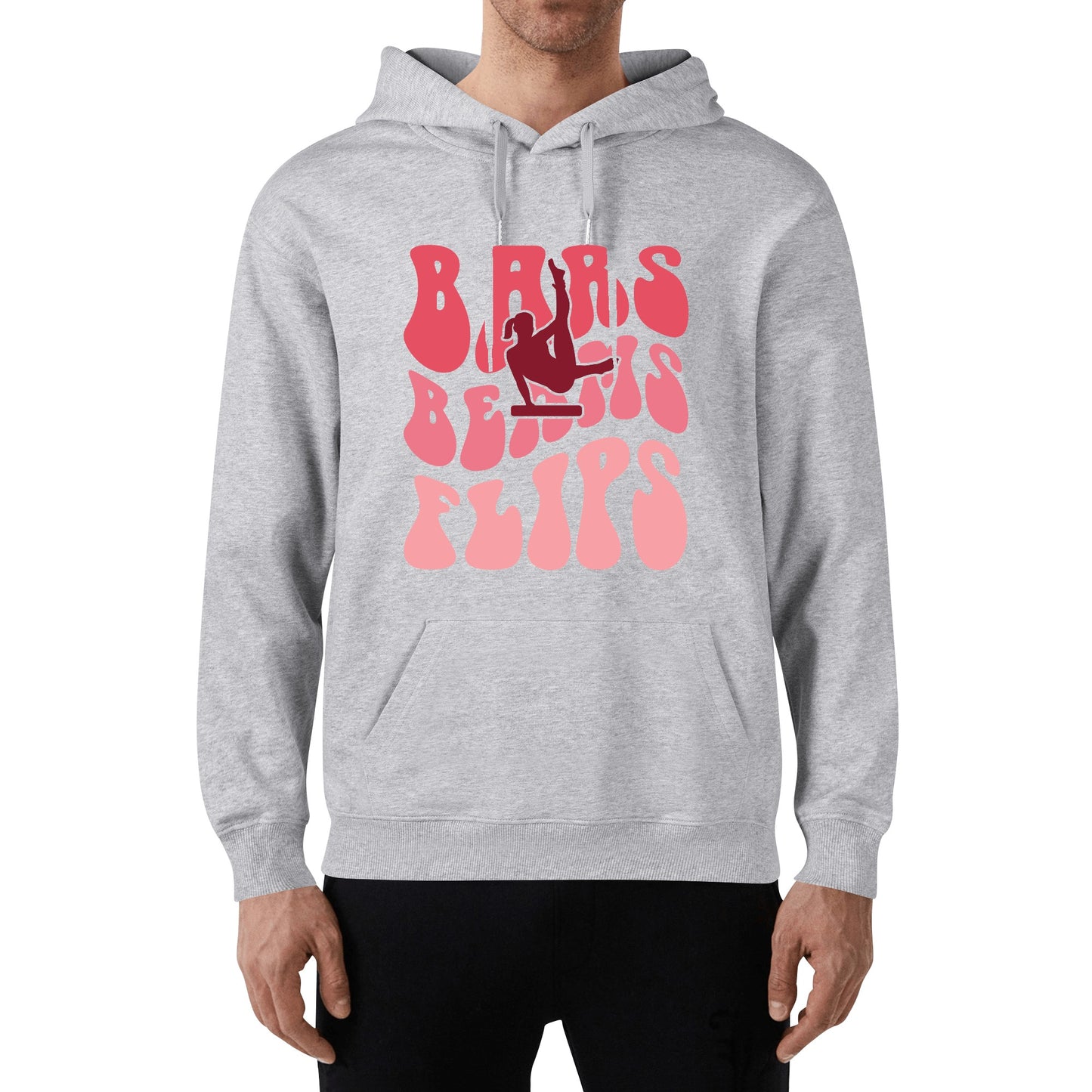 Bars Beams Flips / Unisex Cotton Hoodie