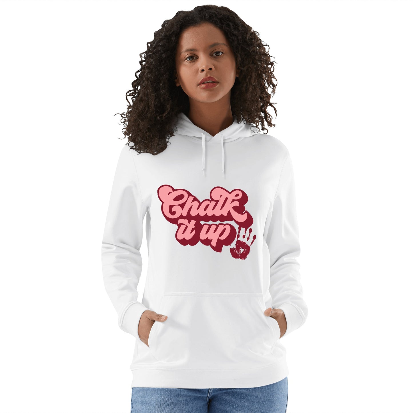 Chalk It Up / Unisex Cotton Hoodie