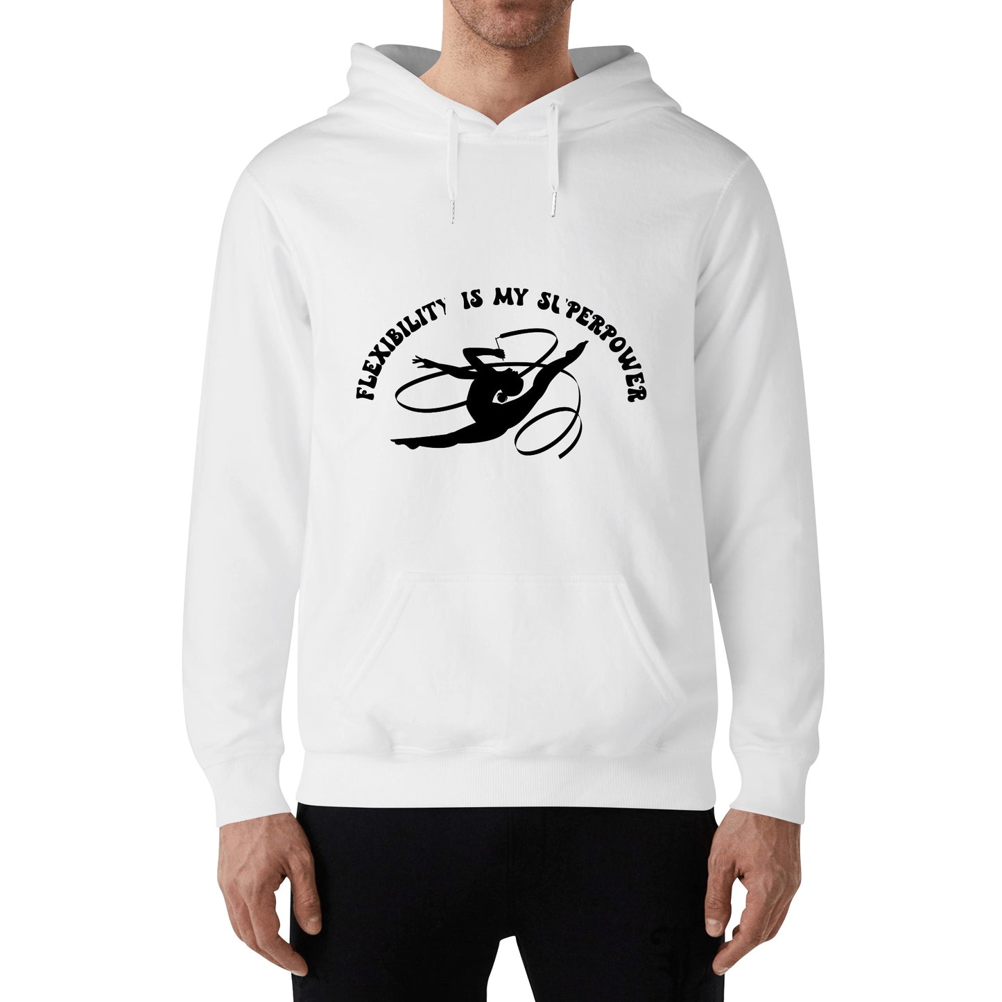 Flexibility Is My Superpower / Unisex Cotton Hoodie