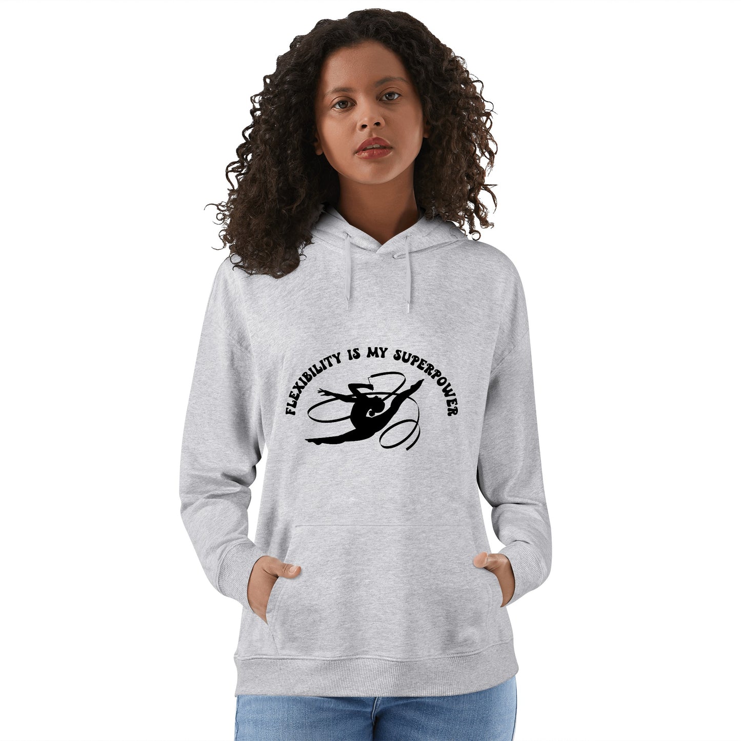 Flexibility Is My Superpower / Unisex Cotton Hoodie